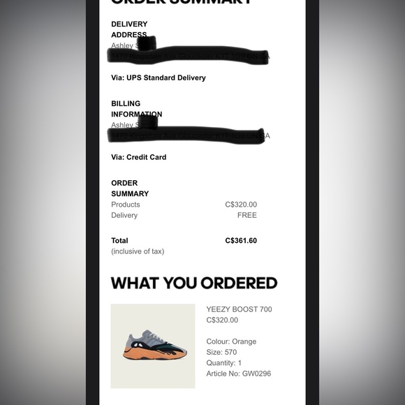 ❌SOLD❌Yeezy Boost 700 Wash Orange - SZ 6M/7-7.5W - Picture 7 of 7